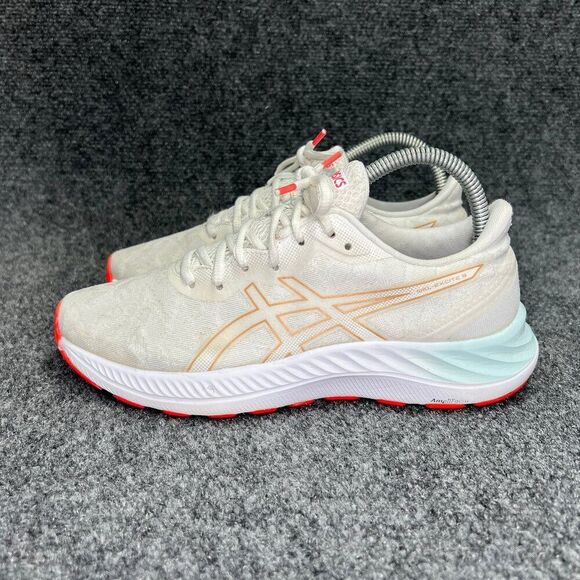 Asics Gel-Excite 8 Running Shoes Women's Size 7 White Athletic Training Sneakers - Picture 4 of 13